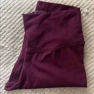 Champion Burgundy Athletic Leggings